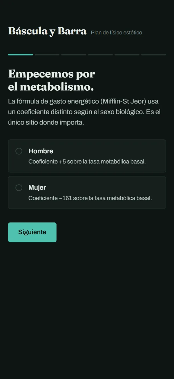 Captura de Báscula y Barra en celular