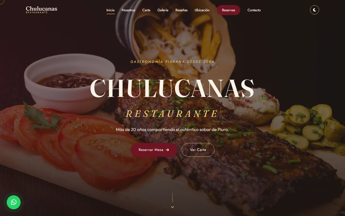 Captura de Chulucanas Restaurante