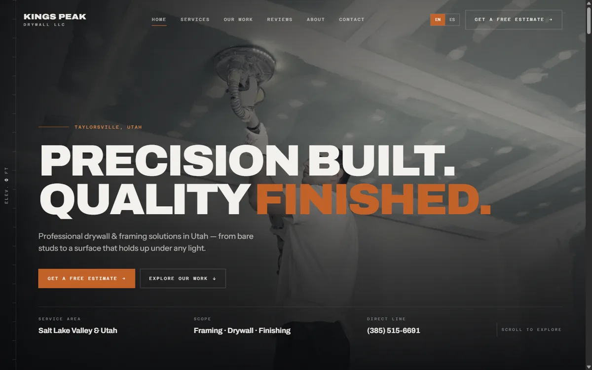 Captura de Kings Peak Drywall